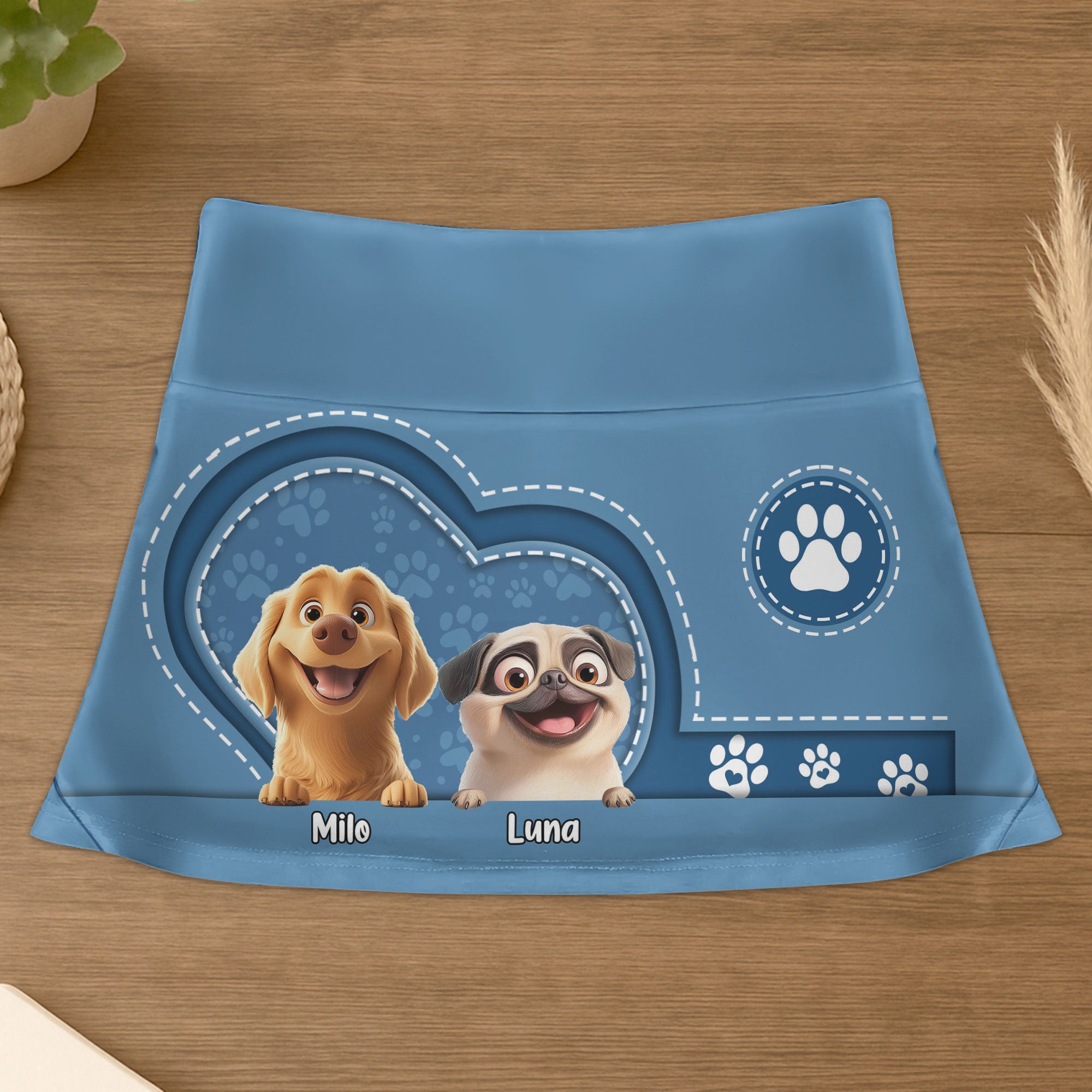 Dog Lover, Pet Lover, Custom Dog Breeds - Custom Women's Skorts With Pockets