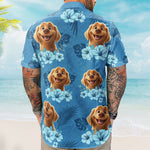 Dog Lovers Summer Tropical Vibe - Personalized Hawaiian Shirt