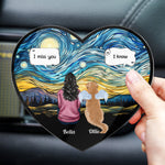 Dog Memorial, Cat Memorial - Personalized Acrylic Car Vent Clip