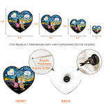 Dog Memorial, Cat Memorial - Personalized Acrylic Car Vent Clip