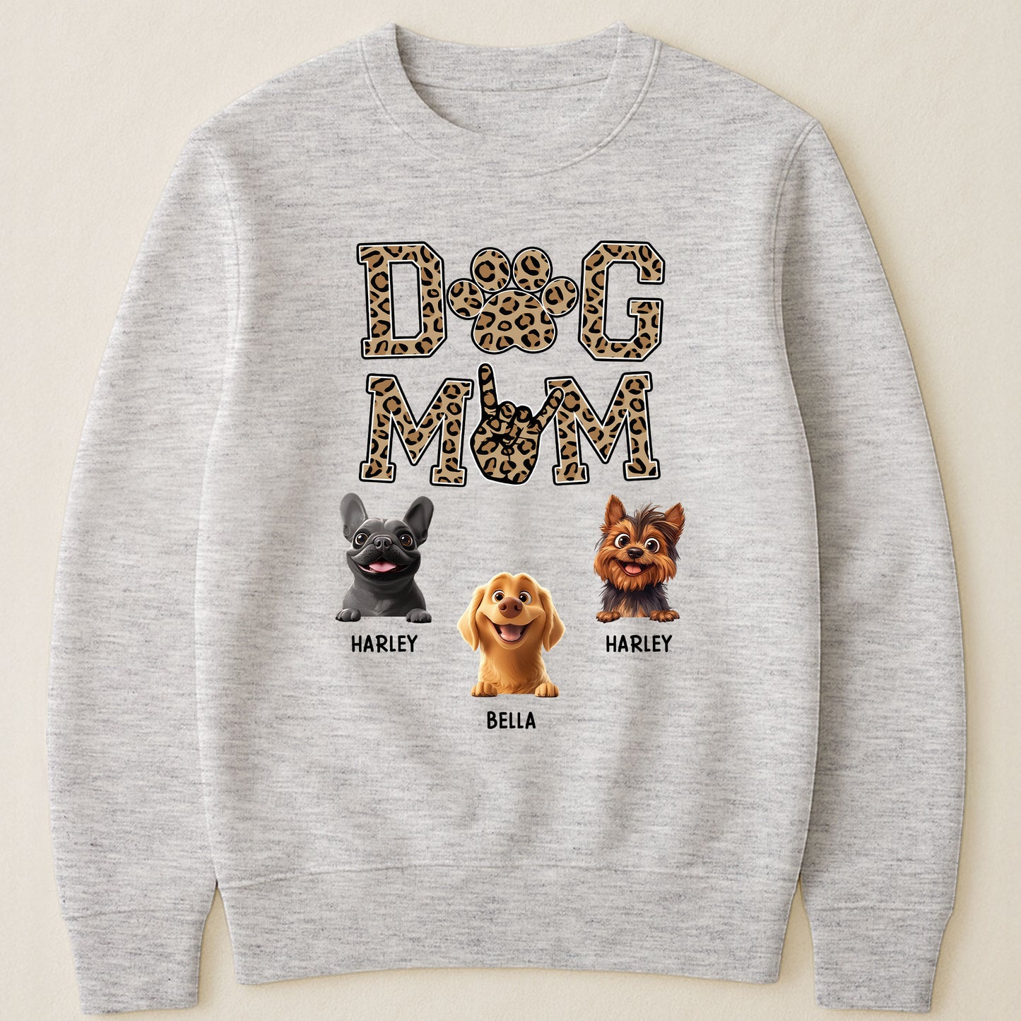 Dog Mom - 3D Version - Personalized Shirt