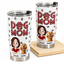 Dog Mom - New Cartoon Pet - Personalized Tumbler Cup