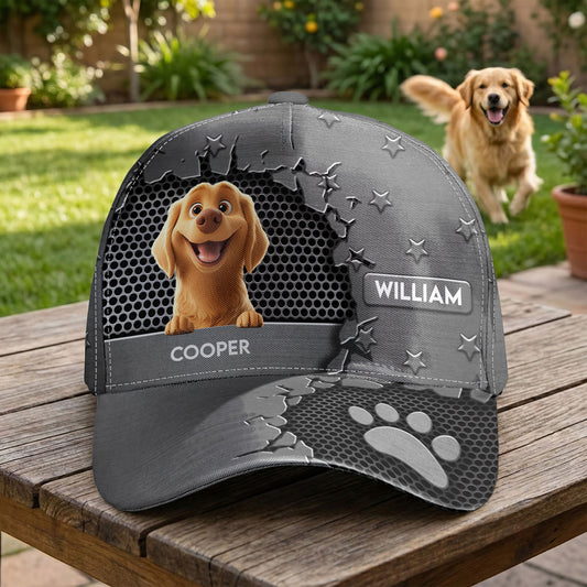 Dog Mom Dog Dad - Gift For Dog Parents - Personalized Classic Cap