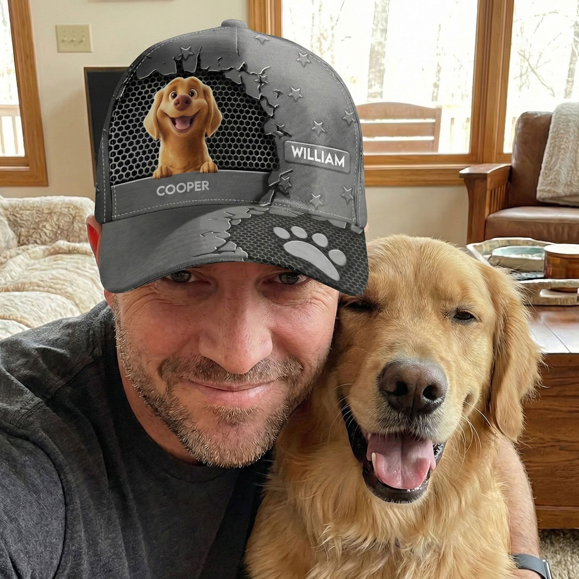 Dog Mom Dog Dad - Gift For Dog Parents - Personalized Classic Cap