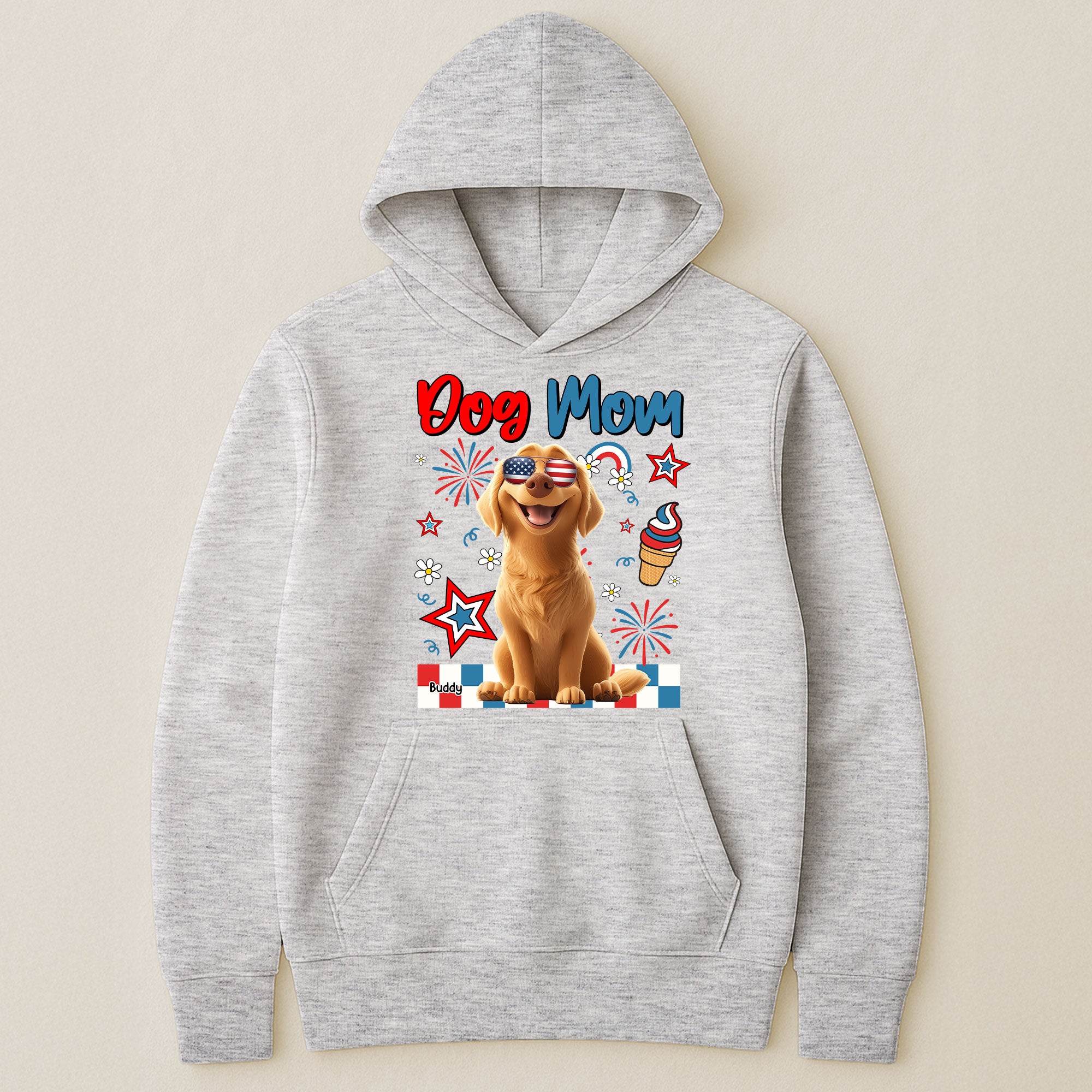 Dog Mom - Independence Day - Personalized Shirt