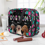 Dog Mom Peeking Summer - Personalized Hanging Toiletry Bag