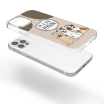 Dog Person - Personalized Clear Phone Case