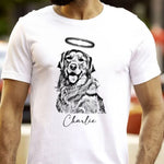 Dog Photo & Name Loss Of Dog - Personalized Photo Shirt