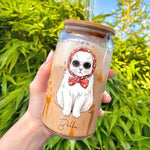 Dog-Cat-Portrait-Watercolor-Art-Personalized-Glass-Cup-2