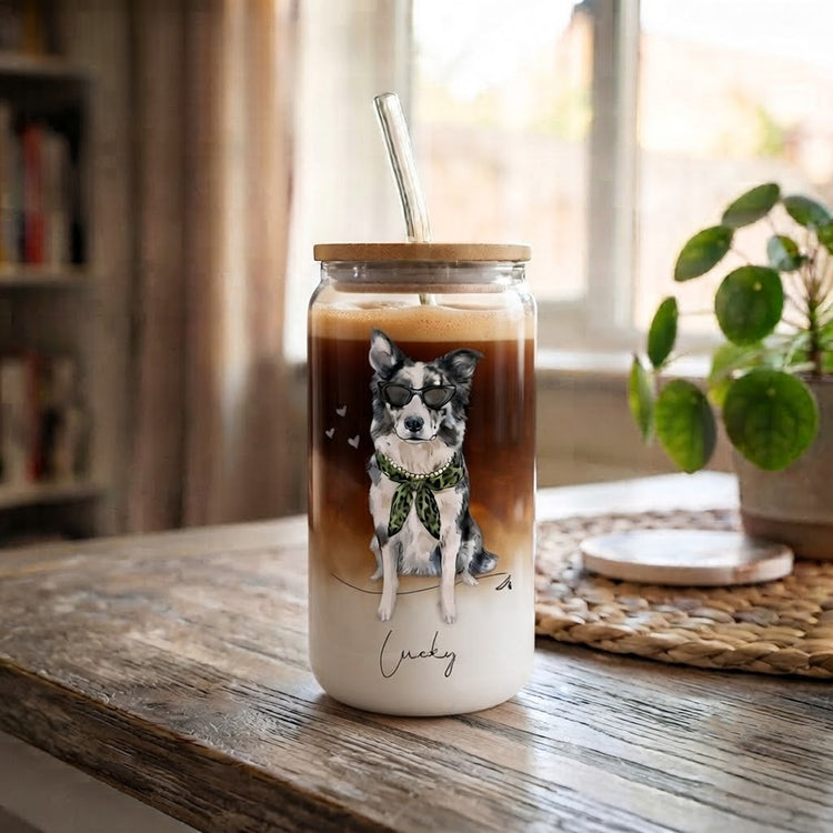 Dog-Cat-Portrait-Watercolor-Art-Personalized-Glass-Cup-5