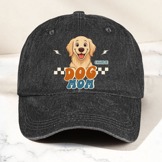 Dog-Mom-Dog-Mama-Personalized-Distressed-Denim-Cap-1
