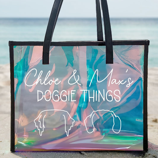 Doggie Things - Personalized Holographic Tote