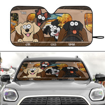 Dogs & Cats - Personalized Car Sun Shade