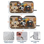 Dogs & Cats - Personalized Car Sun Shade