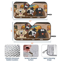 Dogs & Cats - Personalized Car Sun Shade