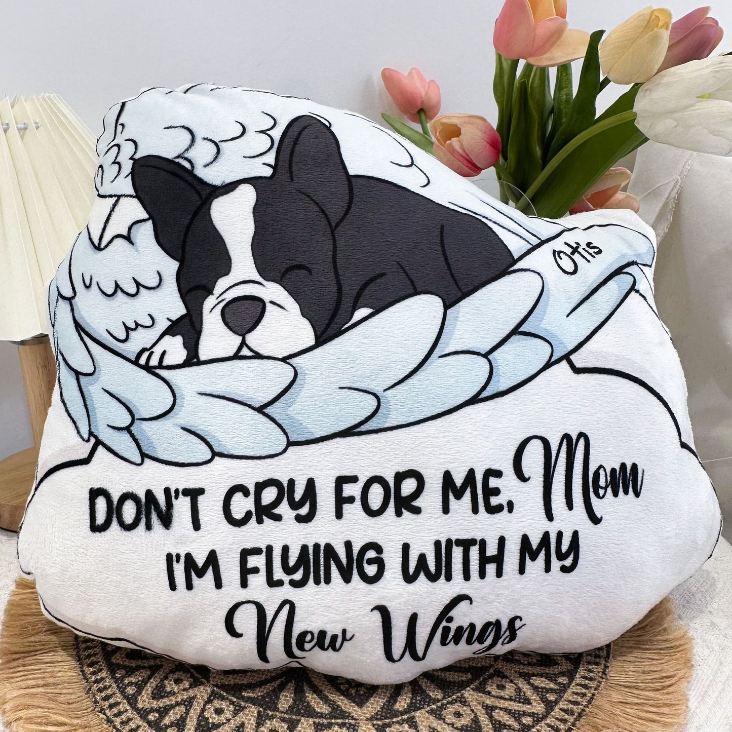 Don't Cry For Me - Custom Shaped Pillow