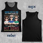 Don't Mess With My Kids - Custom Tank Top For Men