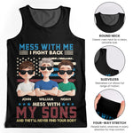 Don't Mess With My Kids - Custom Tank Top For Men