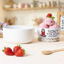 Don't Touch My Food - Personalized Ceramic Bowl