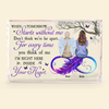Don&#39;t Think We&#39;re Far Apart - Personalized Rectangle Acrylic Plaque