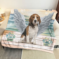 Don't Cry For My Pet Loss - Personalized Photo Blanket