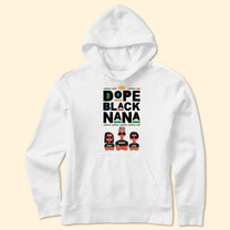 Dope Black Grandparents - Personalized Shirt
