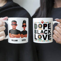 Dope Black Love - Personalized Mug