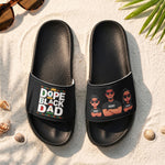 Dope-Black-Dad,-Dope-Dad-Father's-Day-Gifts-Personalized-Sandals-2