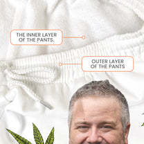 Dopest Dad Ever - Personalized Photo Sweatpants