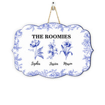 Dorm-Room-Birth-Month-Flower-Toile-De-Jouy-Style-Personalized-Wood-Sign-2