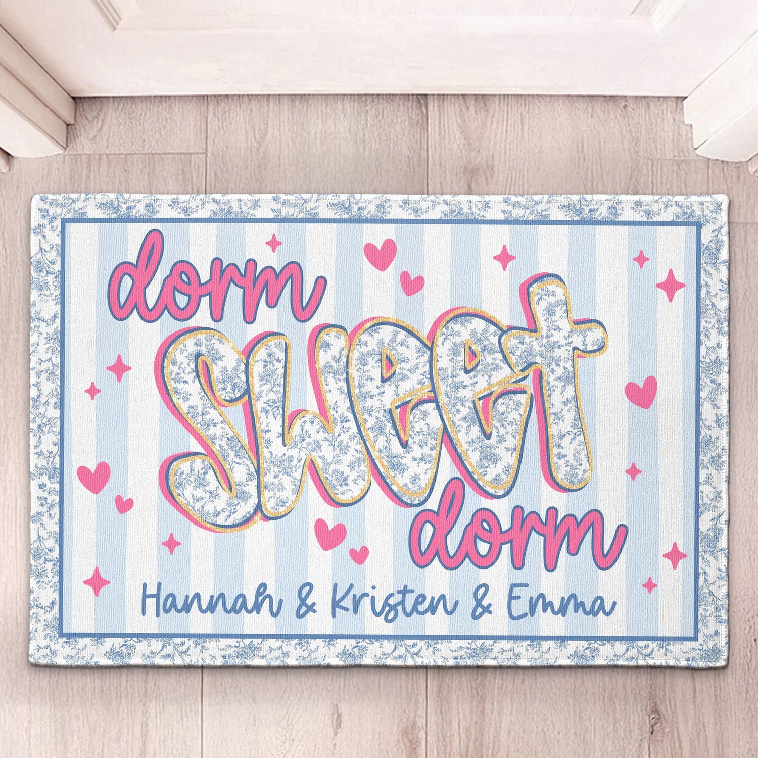Dorm_Sweet_Dorm_Personalized_Doormat_1