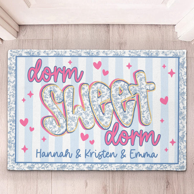 Dorm_Sweet_Dorm_Personalized_Doormat_1