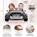 Drive Safe Daddy - Personalized Photo Shaking Head Acrylic Standee