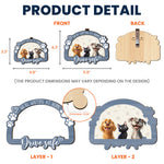 Drive Safe - Dog & Cat Lovers - Personalized Wooden Car Visor Clip