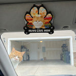 Drive Safe Mommy - Personalized Wooden Car Visor Clip