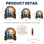 Drive Safe We Are Watching You - Personalized Acrylic Visor Clip