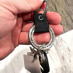 Drive Safe. I Need You To Wipe My Bum! - Personalized Coordinates Keychain