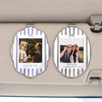 Drive Safe, Bestie - Retro Frame - Upload Friendship Photo - Personalized Car Visor Clip 2