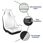 Drive Safe, Daddy, Grandpa, Mommy, Grandma With Cute Kids - Personalized Car Seat Cover