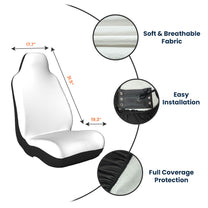 Drive Safe, Daddy, Grandpa, Mommy, Grandma With Cute Kids - Personalized Car Seat Cover