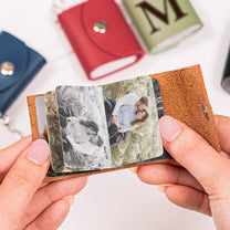 Drive Safe, I Fucking Love You -Personalized Mini Photo Album Keychain