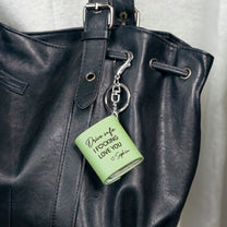 Drive Safe, I Fucking Love You -Personalized Mini Photo Album Keychain