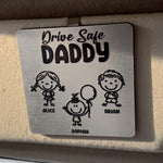 Drive-Safe-Daddy-Doodle-Personalized-Car-Visor-Clip-2