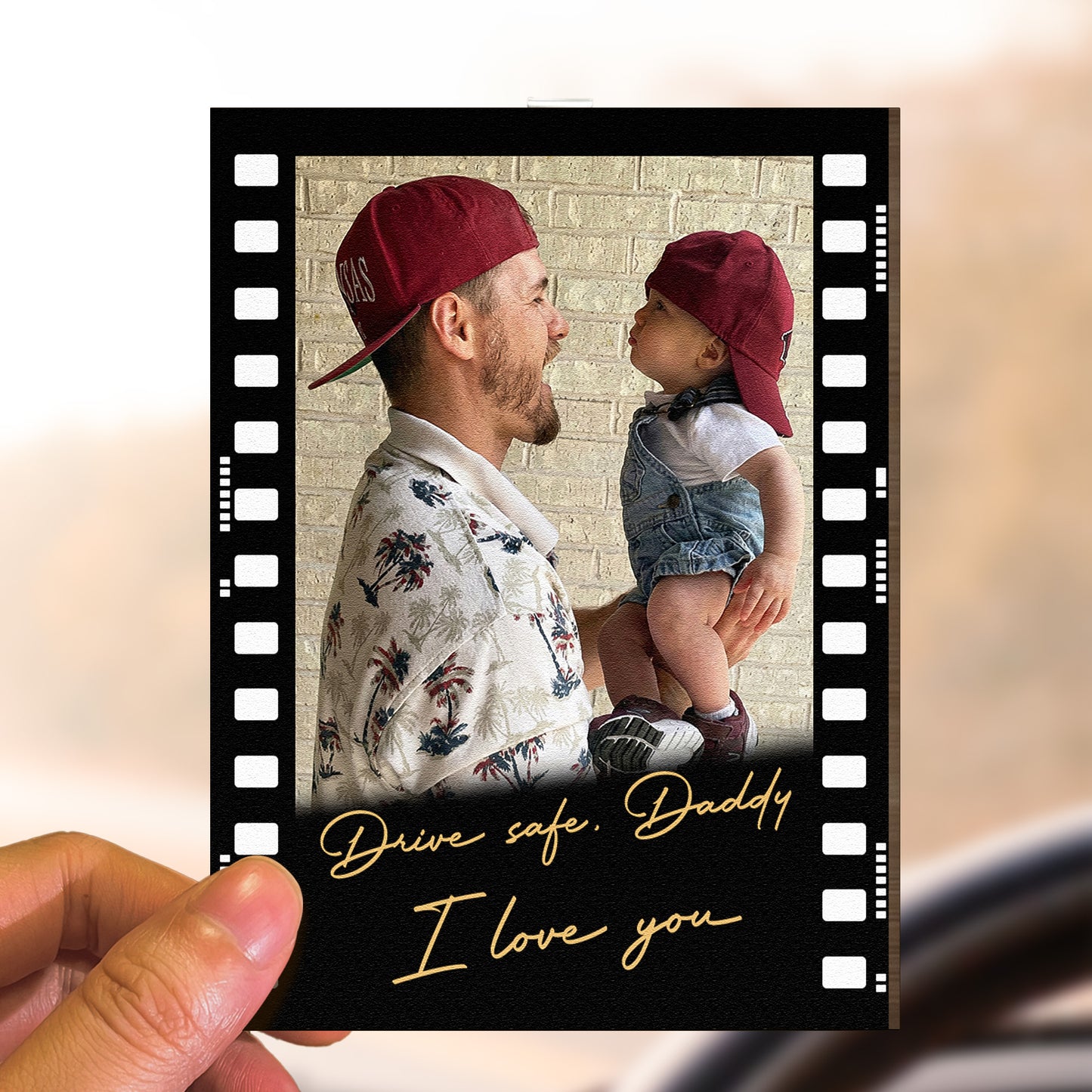 Drive-Safe-Daddy-Fathers-Day-Gift-For-Dad-Husband-Personalized-Car-Visor-Clip-3