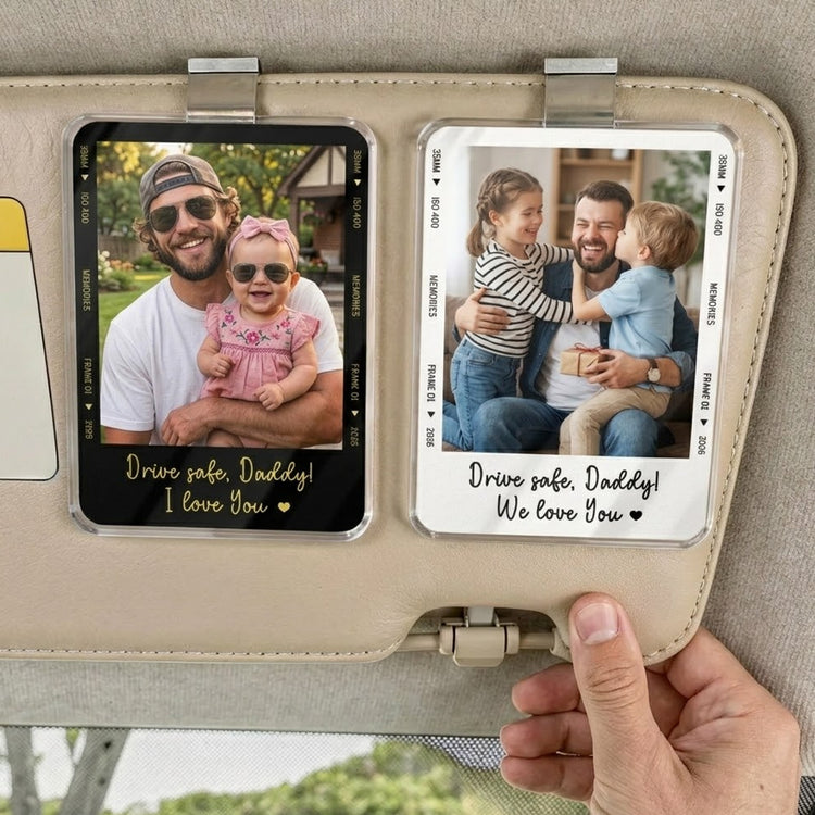 Drive-Safe-Daddy-Fathers-Day-Gift-For-Husband-Dad-New-Dad-Gift-Personalized-Car-Visor-Clip-1
