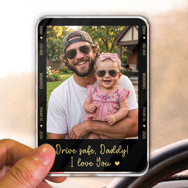 Drive-Safe-Daddy-Fathers-Day-Gift-For-Husband-Dad-New-Dad-Gift-Personalized-Car-Visor-Clip-4