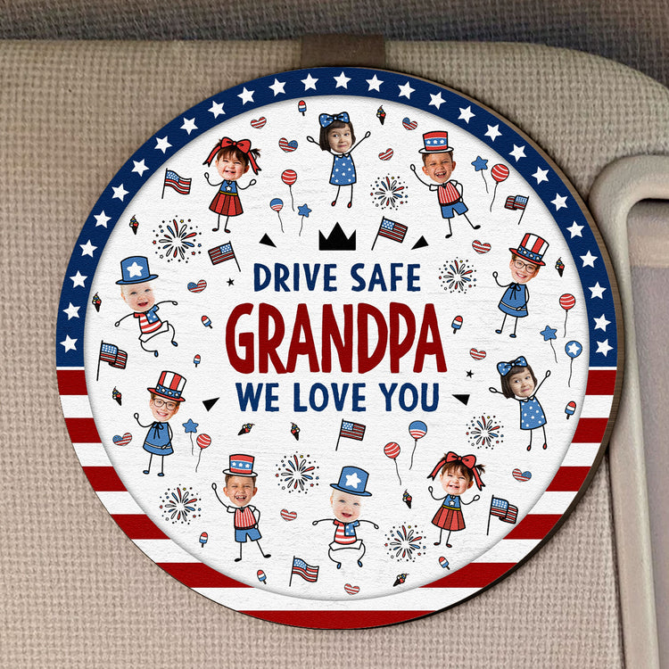 Drive-Safe-Grandpa-Independence-Style-Personalized-Car-Visor-Clip-2