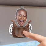 Drive-Safe,-Handsome-3D-Squishy-Custom-Funny-Face,-Naughty-Gifts-For-Him-Personalized-Car-Visor-Clip-2