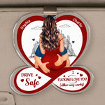 Drive-Safe-I-FCking-Love-You,-Gifts-For-Husband-3D-Squishy-Personalized-Car-Visor-Clip-1