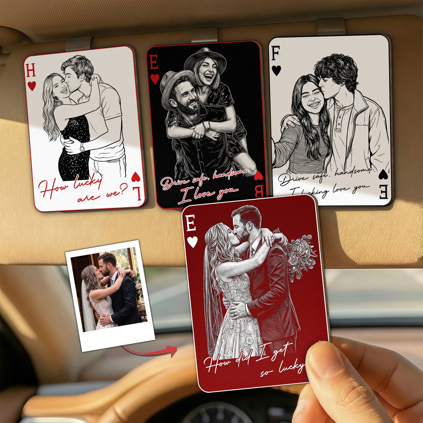 Drive-Safe-I-Love-You-Sketch-Line-Art-Anniversary-Gift-For-Him-Personalized-Car-Visor-Clip-1